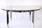 Large Glass and Steel Coffee Table, 1970s, Image 2