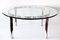 Large Glass and Steel Coffee Table, 1970s 12