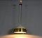 Brass and Metal Pendant Lamp from Napako, 1960s, Image 6