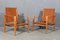 Safari Lounge Chairs by Kaare Klint for Rud. Rasmussen, 1960s, Set of 2 1