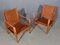 Safari Lounge Chairs by Kaare Klint for Rud. Rasmussen, 1960s, Set of 2 2