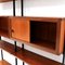 Italian Metal and Teak Wall Unit, 1950s, Image 6