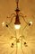 Grazia Deckenlampe aus Kristallglas, 1950er 2
