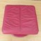 Pink Square Stool, 1970s 2
