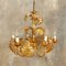 Hollywood Regency Style Ceiling Lamp, 1950s, Image 1