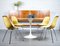 Table de Salle à Manger Modèle Arabescato Mid-Century par Eero Saarinen pour Knoll Inc./Knoll International 5