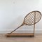 Bamboo and Rattan Racket Shelves, 1960s, Set of 2 1