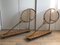 Bamboo and Rattan Racket Shelves, 1960s, Set of 2 6