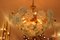 Lámpara de araña Sputnik vintage de cristal de Murano, Imagen 6