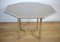 French Chrome Steel and Glass Dining Table, 1970s 21