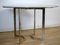 French Chrome Steel and Glass Dining Table, 1970s 16