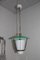 Stilnovo Design Ceiling Lamp in Glass & Brass, Image 6