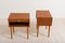 Teak Nightstands, 1960s, Set of 2 5