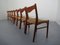 Teak & Paper Cord Dining Chairs by Ejner Larsen for Glyngore Stolefabrik, 1960s, Set of 8 14