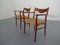 Teak & Paper Cord Dining Chairs by Ejner Larsen for Glyngore Stolefabrik, 1960s, Set of 2 12