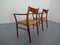 Esszimmerstühle aus Teak & Papierkordelgeflecht von Ejner Larsen für Glyngore Stolefabrik, 1960er, 2er Set 13