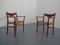 Esszimmerstühle aus Teak & Papierkordelgeflecht von Ejner Larsen für Glyngore Stolefabrik, 1960er, 2er Set 2