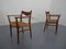 Teak & Paper Cord Dining Chairs by Ejner Larsen for Glyngore Stolefabrik, 1960s, Set of 2 4