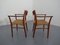 Esszimmerstühle aus Teak & Papierkordelgeflecht von Ejner Larsen für Glyngore Stolefabrik, 1960er, 2er Set 5
