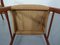 Teak & Paper Cord Dining Chairs by Ejner Larsen for Glyngore Stolefabrik, 1960s, Set of 2 15