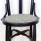 Antique Art Nouveau Wooden Dining Chair 10
