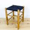 Danish Wood and Rope Stool, 1950s, Image 6