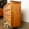 Mid-Century Industrial Bank of Drawers 16