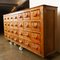 Mid-Century Industrial Bank of Drawers 8