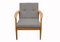 Mid-Century Modern Beech Armchair, 1960s 1