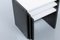 Dutch Black and White Nesting Tables by Cees Braakman for Pastoe, 1970s, Set of 3 10
