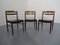 Swedish Rosewood Side Chairs by Carl Ekström for Albin Johansson & Söner, 1960s, Set of 3 5