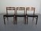 Swedish Rosewood Side Chairs by Carl Ekström for Albin Johansson & Söner, 1960s, Set of 3 6