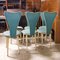 Leatherette Dining Chairs by Umberto Mascagni, 1950s, Set of 6, Image 10