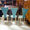 Chaises de Salle à Manger en Similicuir par Umberto Mascagni, 1950s, Set de 6 5