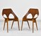 Chaises d'Appoint Modèle Jason Mid-Century par Carl Jacobs pour Kandya, 1950s, Set de 2 1