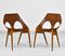 Mid-Century Model Jason Side Chairs by Carl Jacobs for Kandya, 1950s, Set of 2 1