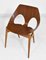 Mid-Century Modell Jason Beistellstühle von Carl Jacobs für Kandya, 1950er, 2er Set 11