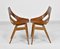 Chaises d'Appoint Modèle Jason Mid-Century par Carl Jacobs pour Kandya, 1950s, Set de 2 2