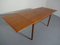 Danish Teak Extendable Dining Table, 1960s 4