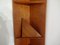 Danish Teak Corner Bookshelf, 1960s 16