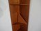 Danish Teak Corner Bookshelf, 1960s 10