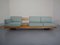 Pine Bench Sofa, 1960s 1