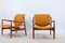 Mid-Century 136 Lounge Chairs by Finn Juhl for France & Søn / France & Daverkosen, Set of 2, Image 3