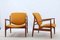 Mid-Century 136 Lounge Chairs by Finn Juhl for France & Søn / France & Daverkosen, Set of 2, Image 19