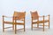 Mid-Century Safari Lounge Chairs, Set of 2, Image 3