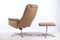 Vintage Leather Lounge Chair with Ottoman 11
