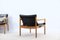 Mid-Century Leather Lounge Chairs from Walter Knoll/Wilhelm Knoll, Set of 2 3