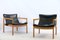 Mid-Century Leather Lounge Chairs from Walter Knoll/Wilhelm Knoll, Set of 2 2