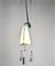American Style Glass Ceiling Lamp, 1950s 11