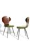 Plywood & Metal Dining Chairs by Carlo Ratti for Lissoni, 1950s, Set of 2, Image 3
